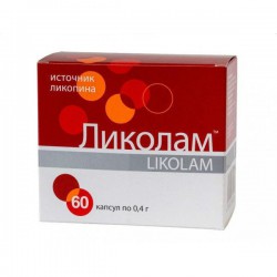 Ликолам, капсулы 400 мг 60 шт