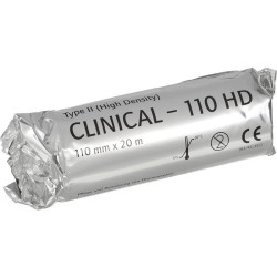 Бумага для УЗИ, р. 110ммх20м 1 шт Clinical-110HD Type-II (High Density) 747892 для видеопринтеров монохромная совместимая рулон