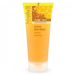 Скраб для лица Magic duet с экстрактом лимона и корицы 95 мл