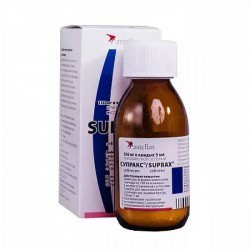 Супракс гран. д/сусп. д/приема внутрь 100 мг/5 мл 30.3-35 г 1 шт.
