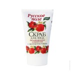 Скраб для лица, Русское поле 120 мл с экстрактом томата для  комбинированной и жирной кожи