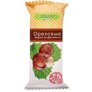 Вафли, 65 г Ореховые с фруктозой